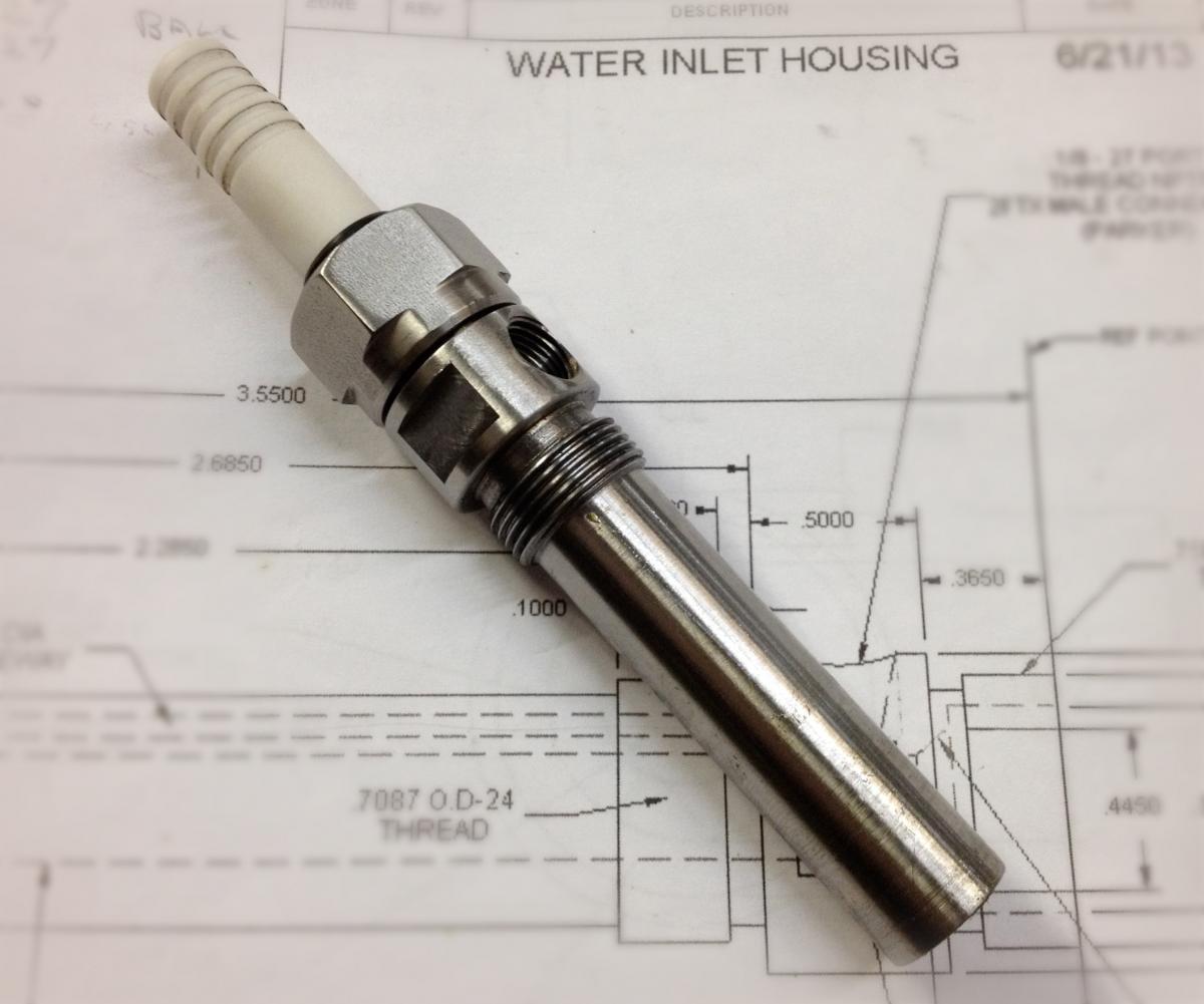 Water Inlet Housing Stan Meyer Spark Plug